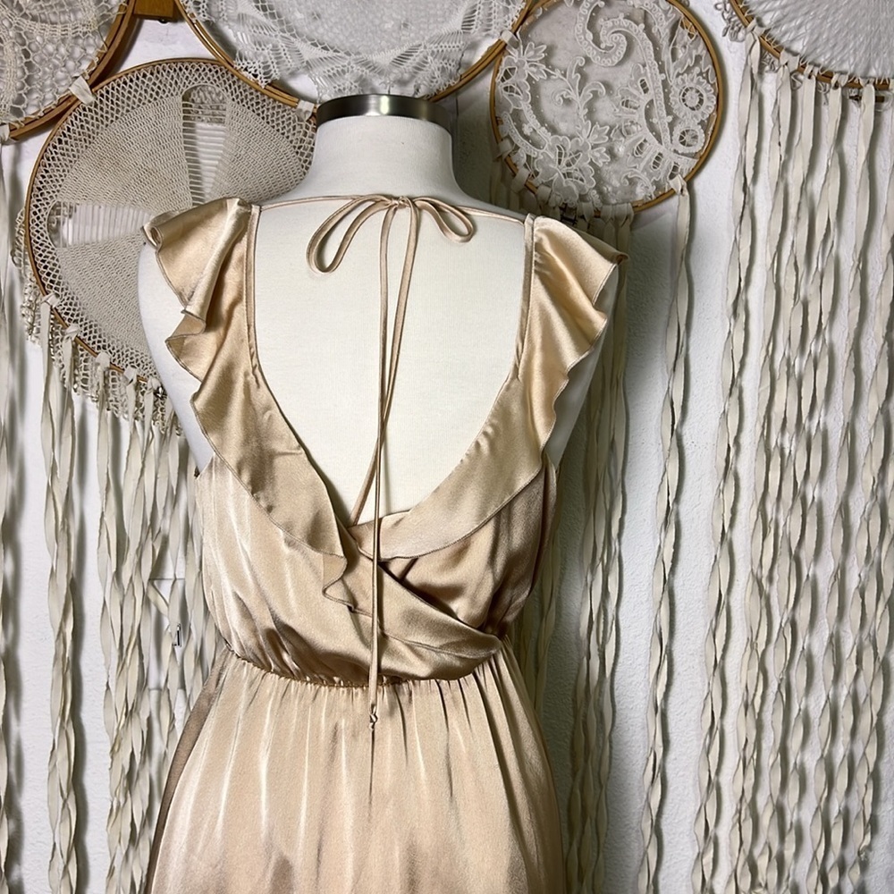 SMYMM | Show Me your MuMu Samantha Ruffle Wrap Dress Size M - Picture 8 of 14